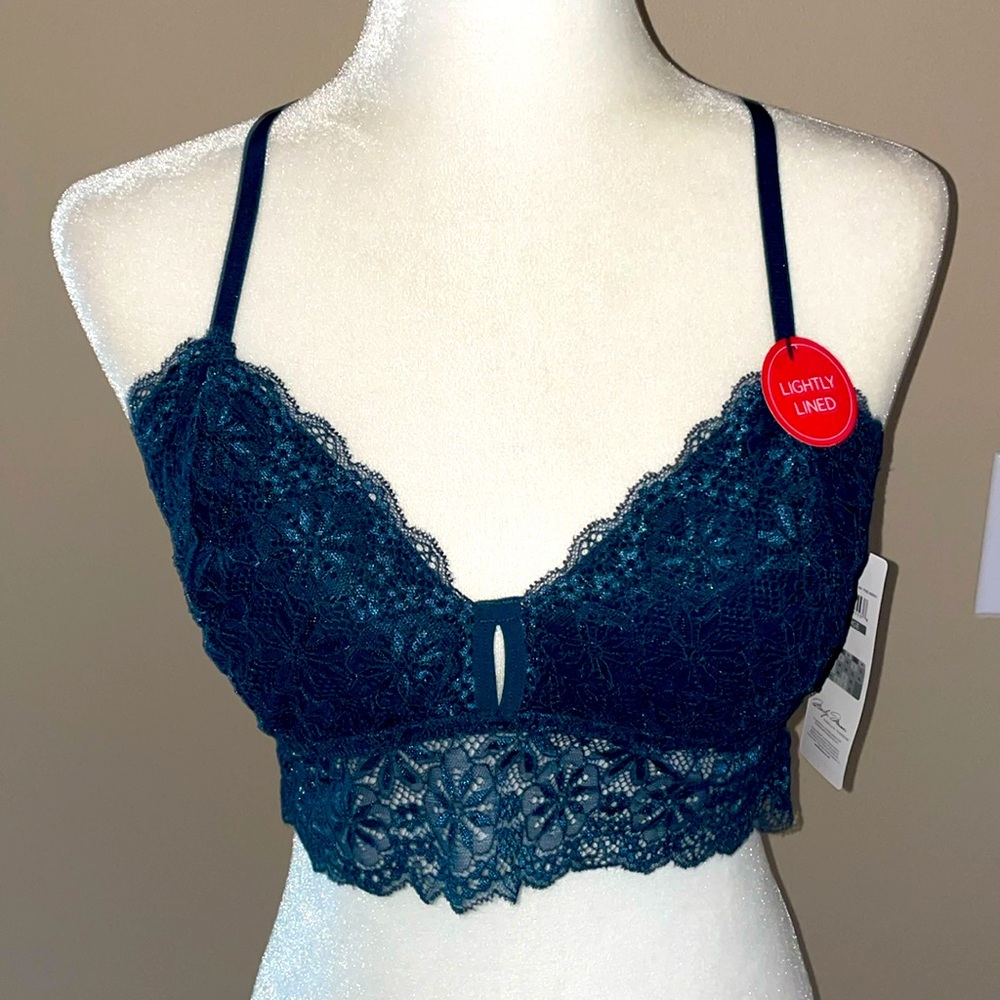 Marilyn Monroe Lace Cami/Bralette, in Vivid Indigo, NWT, Size X-Large